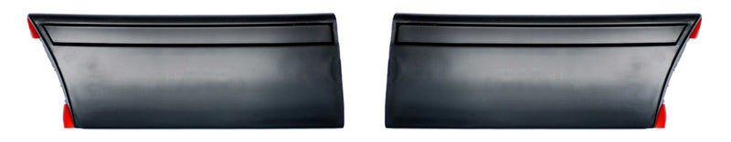 87-93 Mustang LX Rear of Fender Body Molding Mouldings (Pair)