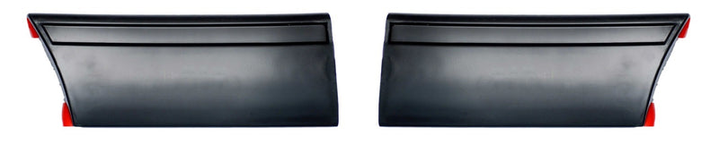 1987-93 Mustang LX Rear of Fender / Front Wheel Body Moldings - Left & Right Set