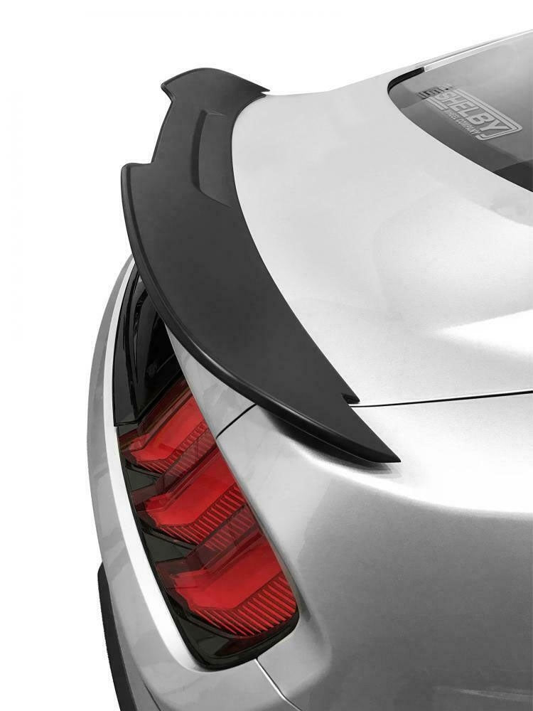 2015-2023 Mustang Scott Drake Matte Black Low Profile Rear Deck Lid Wing Spoiler