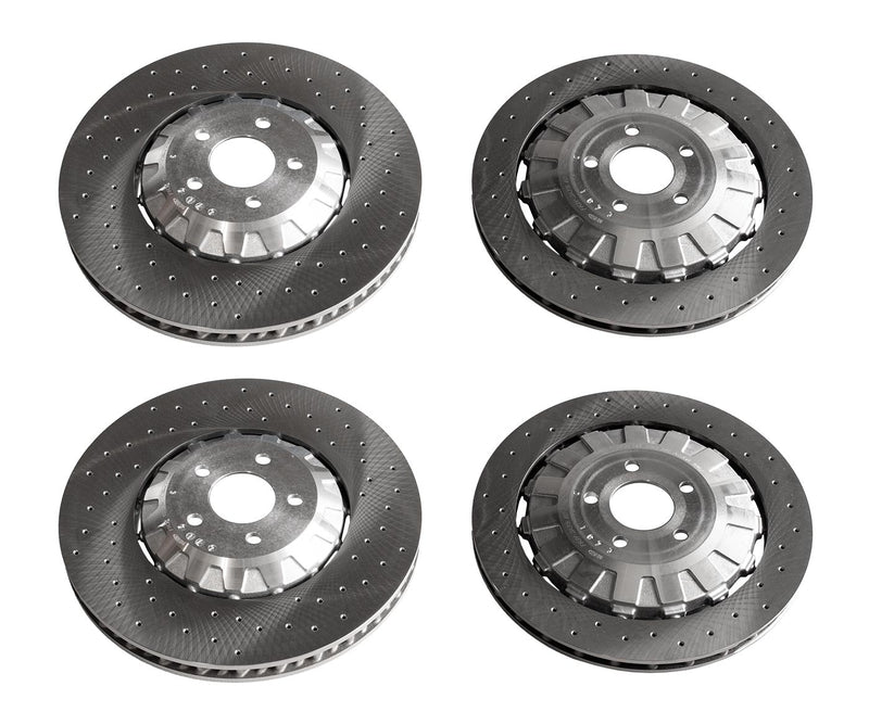 2015-2023 Mustang GT350R OEM M-2300-Y Brembo Brake Rotors Calipers Upgrade Kit