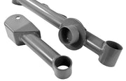 1979-2004 Ford Mustang Silver Upper & Lower Rear Tubular Control Arms w Hardware