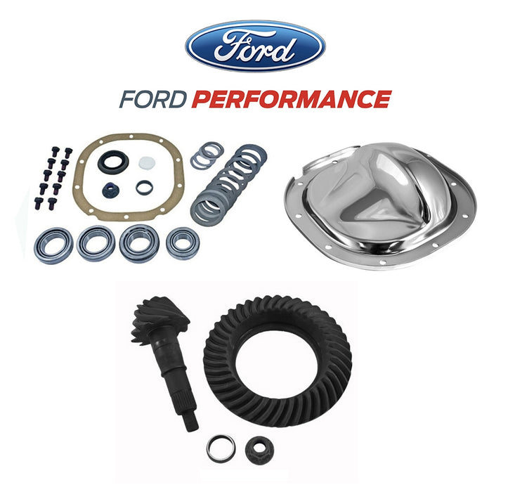 1986-2014 Mustang Ford Racing 8.8 3.55 Ring & Pinion Gears w Install Kit & Cover