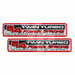 Ford SuperDuty 6.4 PowerStroke Twin Turbo Intercooled Diesel Truck Emblems, Pair