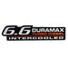 GMC Chevy Duramax DMAX 6.6 Intercooled Turbo Diesel Metal Emblem