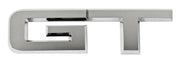 2015-2023 Genuine Ford Mustang 7" x 2" Chrome GT Fender Badges Emblems - Pair