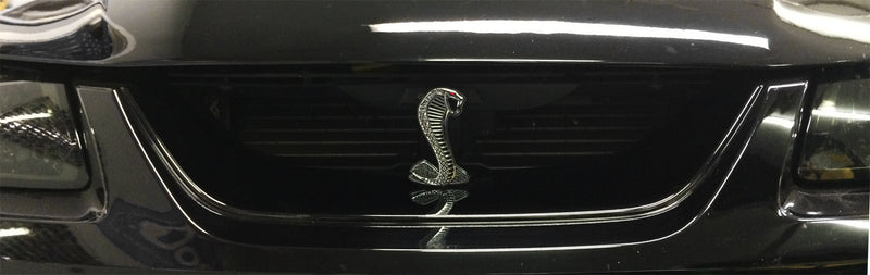 1999-2004 Mustang SVT Cobra Red Eye Snake, Fender Emblems & 4" Grille Emblem Kit