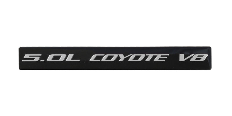 2011-2023 Mustang GT F150 5.0 Coyote V8 Emblem Carbon Fiber Style License Frame
