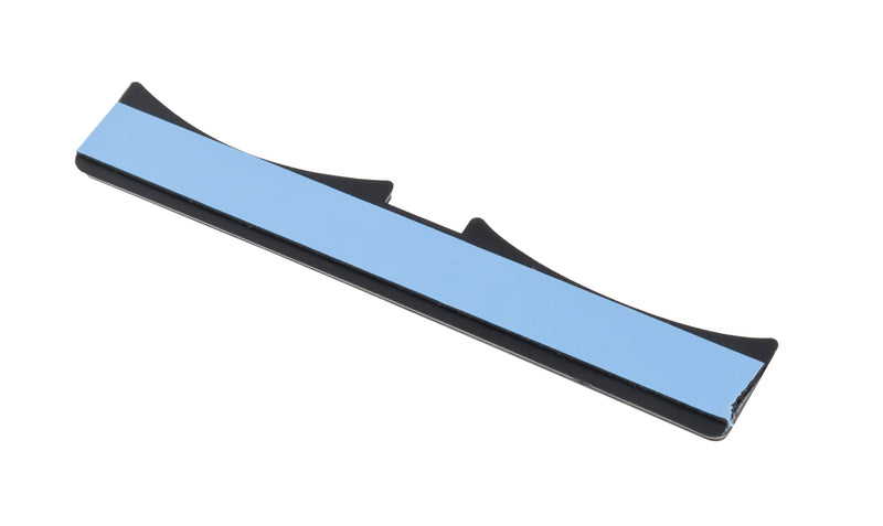 2011-2014 Mustang 5" Chrome & Black Supercharged Fender Lower Emblem Accent