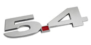 1996-2012 Ford F150 Mustang Shelby GT500 5.75" Chrome 5.4 Fender Trunk Emblem