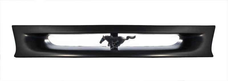 1987-1993 Mustang Cobra Front Grille Bumper Insert & Black Running Horse Pony