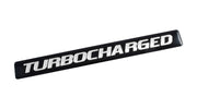 Ford Mustang F150 Truck Ecoboost 5" Turbocharged Black & Silver Emblem