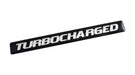 Ford Mustang F150 Truck Ecoboost 5" Turbocharged Black & Silver Emblem