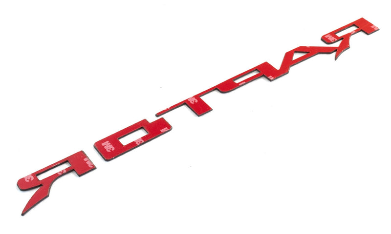 2017-2020 F-150 Raptor Brushed Stainless Steel Running Board Letters LH RH Pair