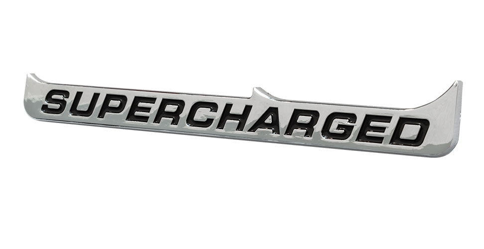 2015-2023 Mustang GT 5.0 V8 Supercharged 5.25" Chrome Fender Lower Emblem Accent