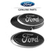 2021-2023 Ford Ranger OEM Front Grille Rear Tailgate Emblems Black Smoke Chrome