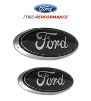 2019-2023 Ford Ranger OEM M-1447-RNGR Front Grille & Rear Tailgate Emblems Black