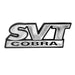 1999-2002 Mustang Chrome  SVT Cobra Rear Deck Trunk Lid Emblem