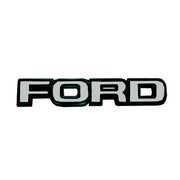 FORD Trunk Dash Fender Block Letters Chrome Emblem