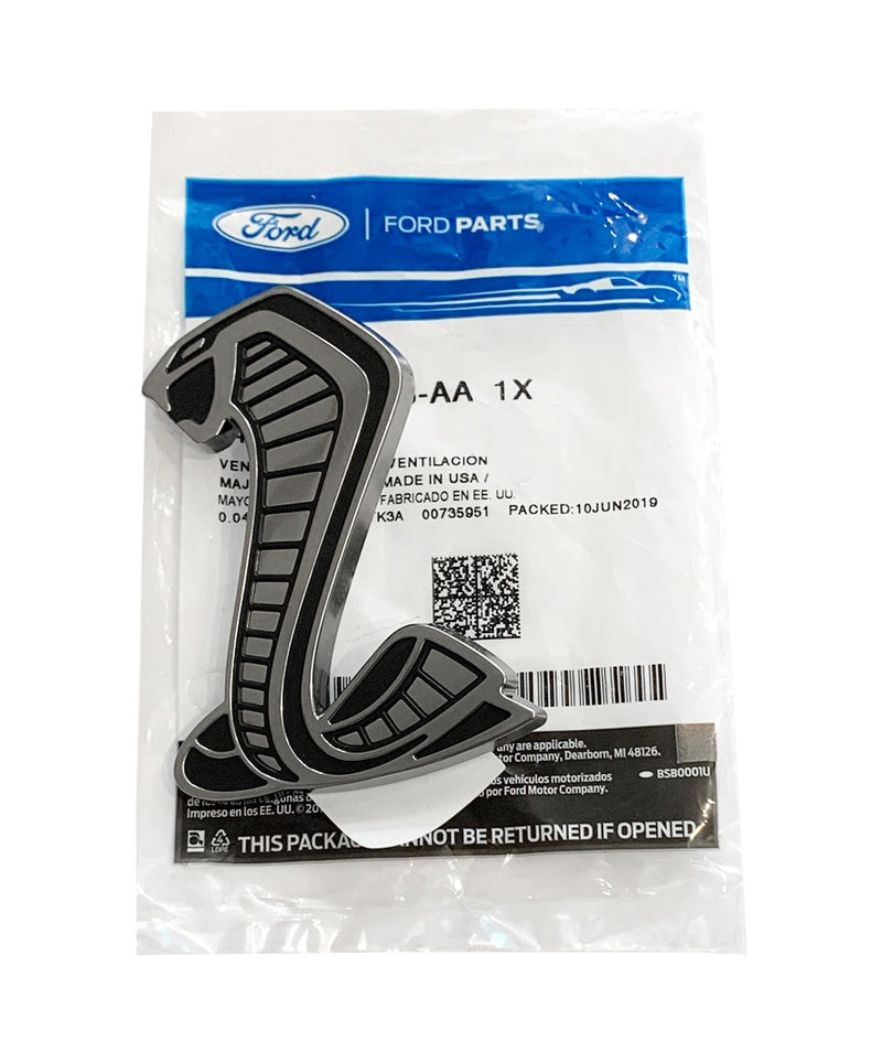 2020-2023 Shelby GT500 Genuine Ford OEM LH Left 3.5" Snake Fender Emblem Badge
