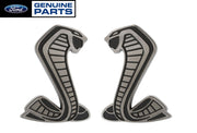 2020-2023 Shelby GT500 OEM 3.5" Snake Fender Side Emblems Badges LH RH