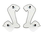 2020-2023 Shelby GT500 OEM 3.5" Snake Fender Side Emblems Badges LH RH