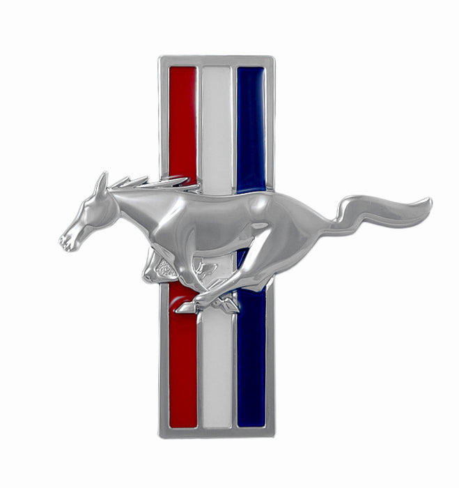2005-2009 OEM Ford Mustang V6 Driver Side Running Horse & Tribar Fender Emblem