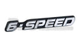 Mustang Chrome & Black Six 6-Speed 6 Speed Transmission 3D Embossed Emblem