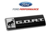 2021-2023 Ford Bronco OEM M-1447-GOAT 4.5" Chrome & Black Fender Tailgate Emblem