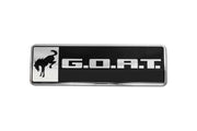 2021-2023 Bronco Genuine Ford OEM Black Bucking Bronco & GOAT Emblem Kit