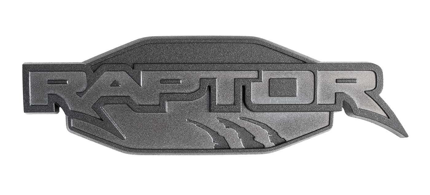 2021-2023 Bronco Raptor Genuine Ford OEM Rear Tailgate Emblem Badge 8.25"