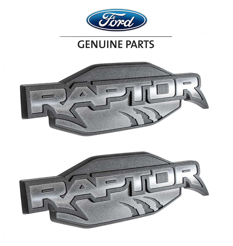 2021-2023 Bronco Raptor Genuine Ford OEM 8.25" Lower Door Side Emblems Pair