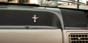 1991-1993 Ford Mustang Dash Emblem Badge Chrome Pony & Tri-Bar Running Horse