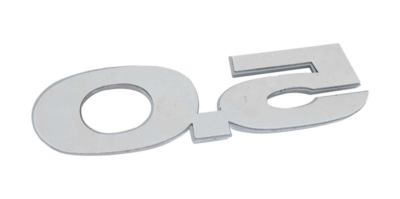 2011-2014 Ford Mustang GT 5.0 Chrome 5.5 x 1.5 Fender Emblems OEM Quality - Pair