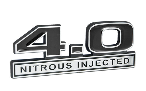 2010-2014 Ford F-150 Black & Chrome 6.2 High Performance 5" Fender Emblems Pair