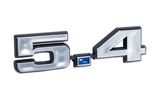 Ford Mustang 5.4 331 Stroker Engine Emblem Chrome & Blue 4.75" x 1.25"