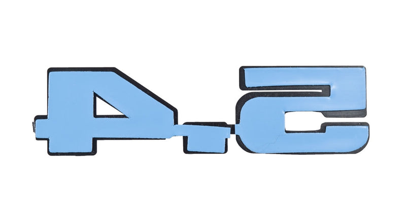 Ford Mustang 5.4 331 Stroker Engine Emblem Chrome & Blue 4.75" x 1.25"