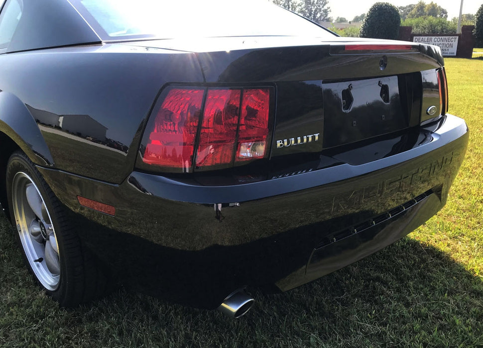 2001 Bullitt Mustang GT Silver Deck Lid Trunk Fender Emblem Letters