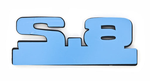 Ford Mustang Black 6.2 High Performance Fender Emblem Badge 5" x 1.75"