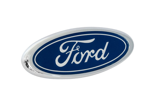 1983-1993 Ford Mustang GT Front Bumper Correct Blue 4" Ford Oval Badge Emblem