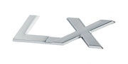 1984-1993 Ford Mustang LX Custom 3" Chrome Rear Trunk Lid Hatch Deck Lid Emblem