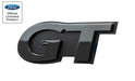 1999-2004 Ford Mustang GT Two Tone Gloss & Matte Black Fender Side Trunk Emblem