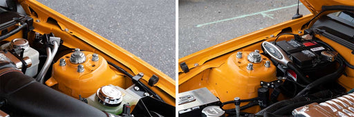 2005-2010 Mustang GT V6 Chrome Engine Strut Tower Caps Covers and Nuts 10pc Set