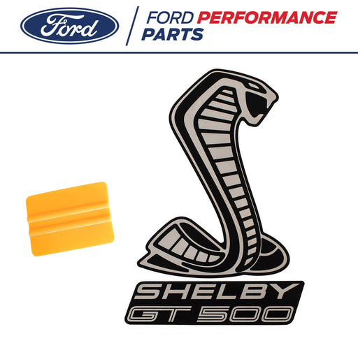 2020-2023 Shelby GT500 Ford Performance Underhood Rain Tray Cobra Snake Decal