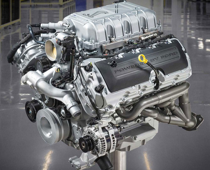 2020-2023 Shelby GT500 5.2L M-6067-M52S Cam Covers & Powered By Ford Coil Covers