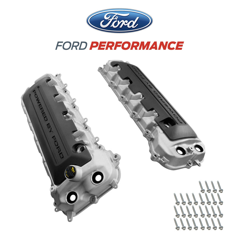 2020-2023 Shelby GT500 5.2L M-6067-M52S Cam Covers & Powered By Ford Coil Covers