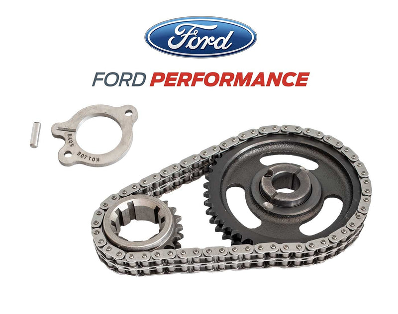 1979-1995 Mustang 5.0 302 Ford M-6268-A302 Double Roller Timing Chain Gear Set