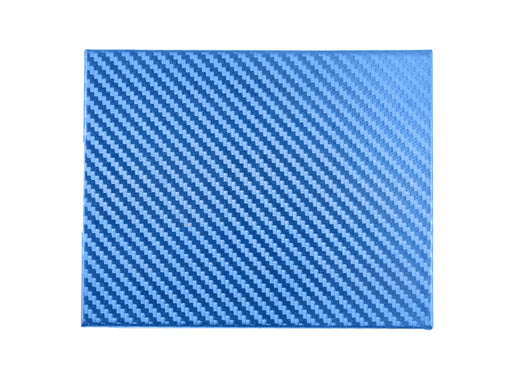 1998-2004 Mustang Blue Carbon Fiber Stainless Steel Engine Fuse Box Cover