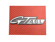 1998-2004 Mustang Red Carbon Fiber Engine Fuse Box Cover w/ GT 4.6L Emblem
