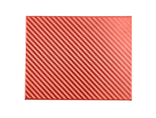 1998-2004 Mustang Red Carbon Fiber Stainless Steel Engine Fuse Box Cover