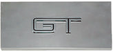 2005-2009 Ford Mustang Polished Stainless Steel Fuse Box Cover w/ GT Emblem